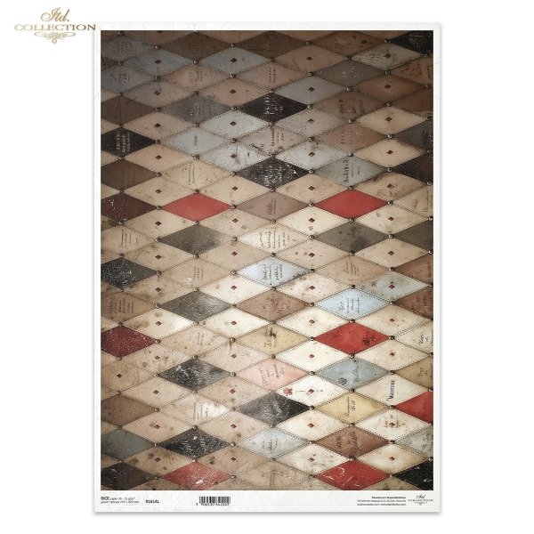 romby, wzór harlekin, diamenty, vintage, tekstura grunge, stare pismo, nity, patyna, tło, retro*rhombuses, harlequin pattern, diamonds, vintage, grunge texture, old writing, rivets, patina, background, retro