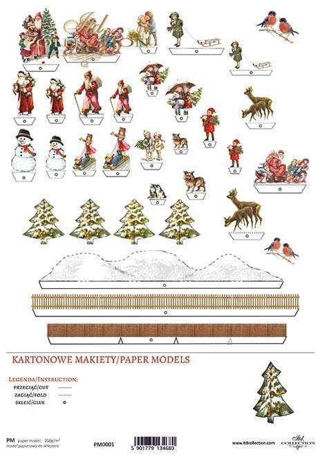 Modele papierowe*Paper models*Modelos de papel*Papiermodelle*Бумажные модели