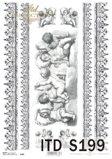 Papel Decoupage Soft S0199