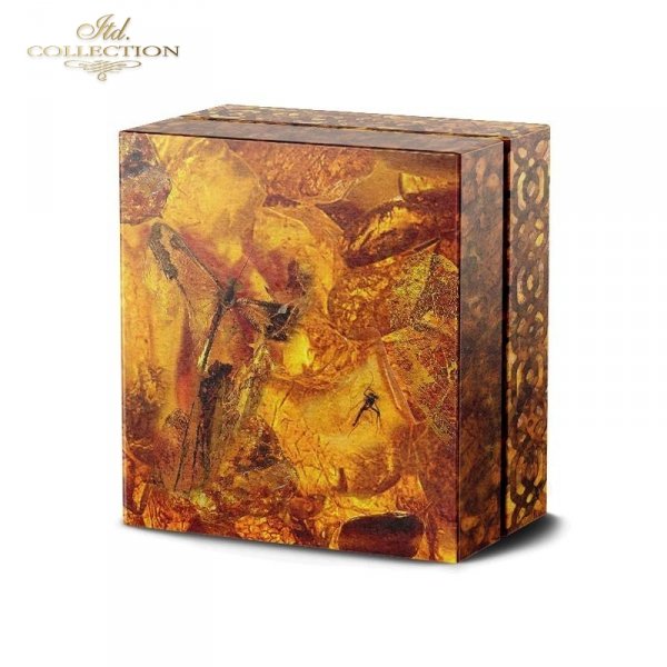 Zanurzone w bursztynie * Mini set - Submerged in amber - example 1