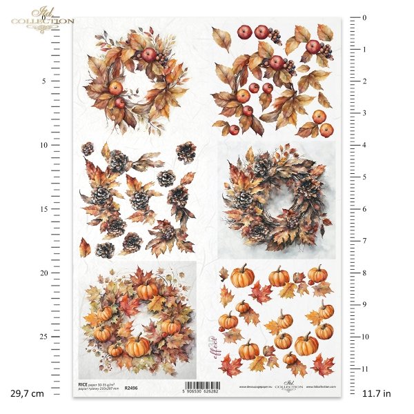 jesienne wianki*autumn wreaths*Herbstgirlanden*guirnaldas de otoño