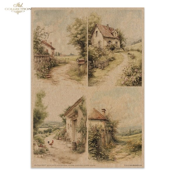 Conjunto Creativo MS047 - Cottage in the Country
