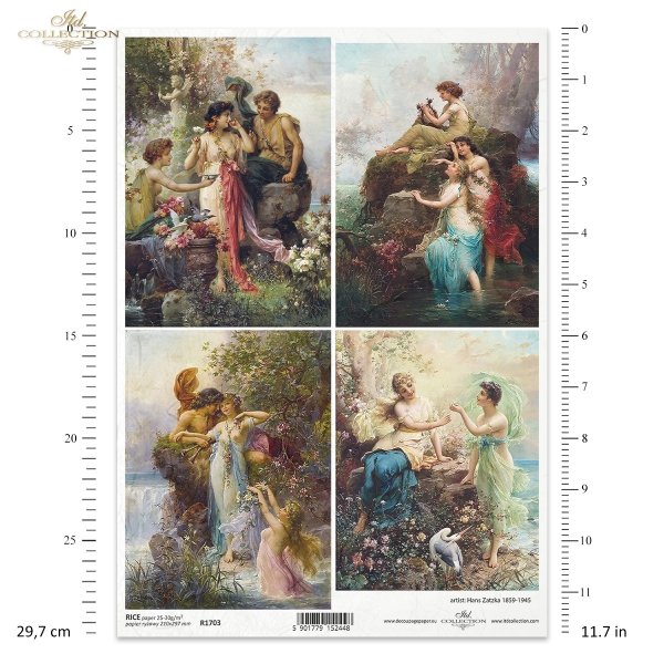 Kiedy mężczyzna kocha kobietę, malarstwo, Hans Zatzka, Kobieta, kobiety, dama, damy, wiosna, miłość, piękno, retro, Vintage, Mini collection, When a man loves a woman, Painting, woman, women, lady, spring, love, beauty