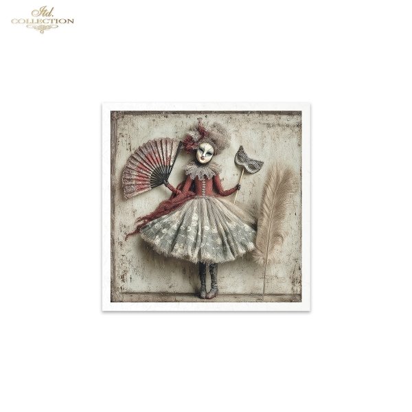 Zestaw papierów ryżowych (HS code 48021000) RSM222