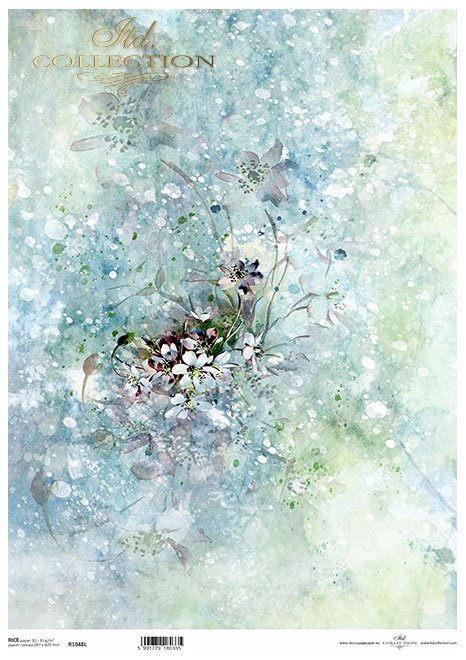 tło akwarelowe, wiosenne kwiaty*watercolour background, spring flowers*Aquarell-Hintergrund, Frühlingsblumen*fondo de acuarela, flores de primavera