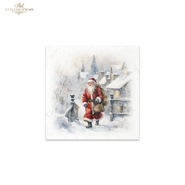zimowe widoczki, Święty Mikołaj*winter views, Father Christmas, Santa Claus*Winteransichten, Weihnachtsmann*vistas invernales, Papá Noel