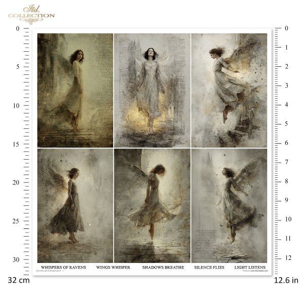 Zestaw papierow do scrapbookingu SLS 098 Light &amp; Shadow - Światło i Cień