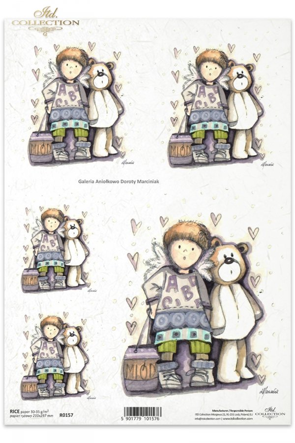 Papier ryżowy (HS code 48021000) R0157