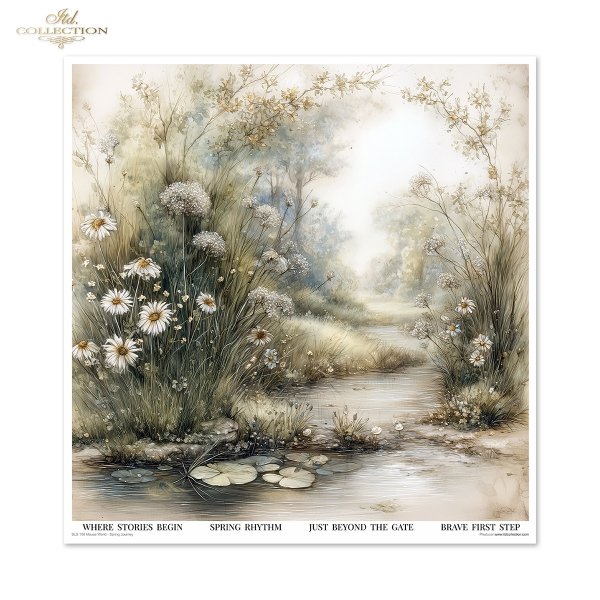 Myszki, sielanka, akwarela, retro, las, natura*Mice, idyll, watercolour, retro, forest, nature*Mäuse, Idylle, Aquarell, Retro, Wald, Natur*Ratones, idilio, acuarela, retro, bosque, naturaleza