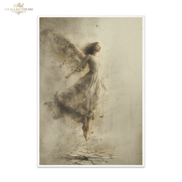 Papier morwowy decoupage FPA3024 seria Light &amp; Shadow - Światło i Cień * Mulberry decoupage paper FPA3024 Light &amp; Shadow * Maulbeerpapier für Decoupage und DIY – Set FPA3024 * Papel decoupage morera FPA3024 Serie Light &amp; Shadow 