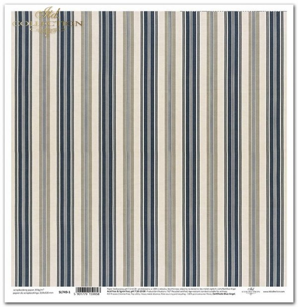 Seria retro paski - tło, baza, uniwersalne paski, paski świąteczne, granatowo-beżowe paski* Series retro stripes - Retro stripes, background, base, universal stripes, dark blue and beige stripes 