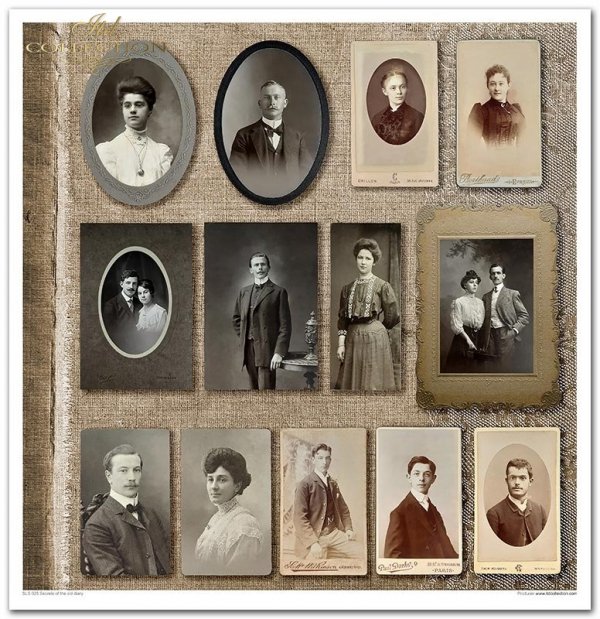 Zestaw do scrapbooking (HS code 48025890) SLS-025 ''Secrets of the old diary''---- PRODUKT PRZECENIONY