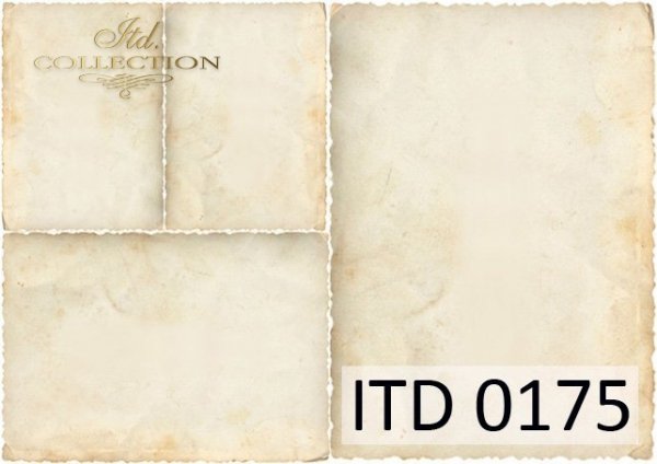 Papier decoupage ITD D0175M