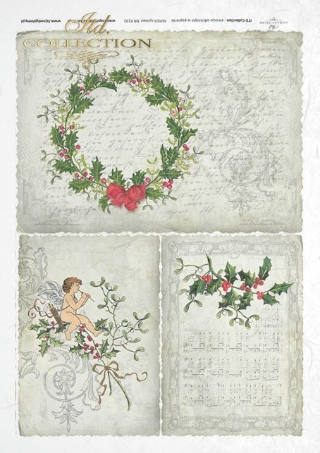 rice-paper-decoupage--Christmas-decorations-holly