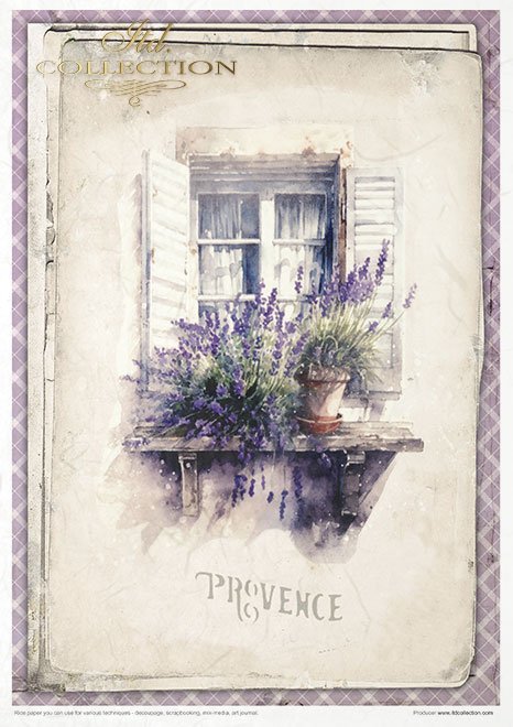 Seria - Provence - scented with lavender * Series Provence scented with lavender