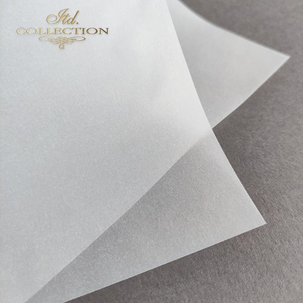 papier półprzezroczysty do scrapbooking (HS code 48063000) P0345
