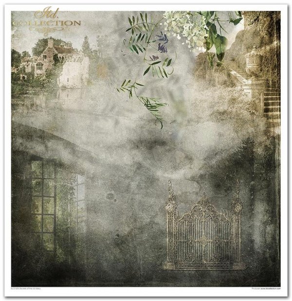 Zestaw do scrapbooking (HS code 48025890) SLS-025 ''Secrets of the old diary''---- PRODUKT PRZECENIONY