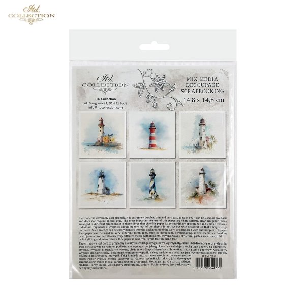 Zestaw papierów ryżowych (HS code 48021000) RSM280