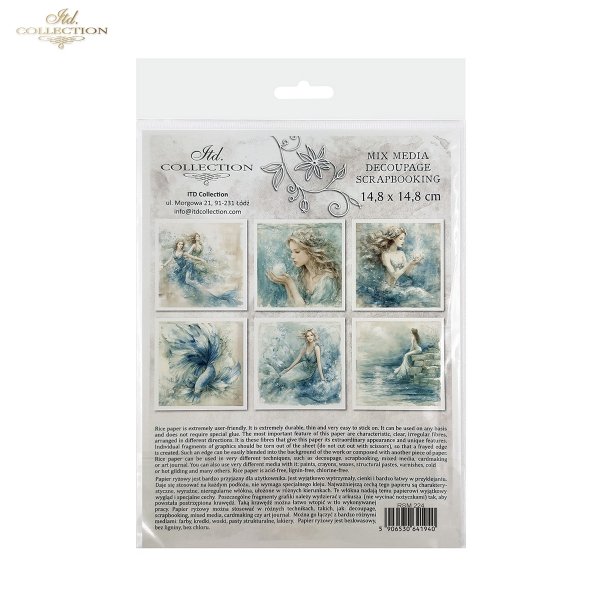 Zestaw papierów ryżowych (HS code 48021000) RSM224