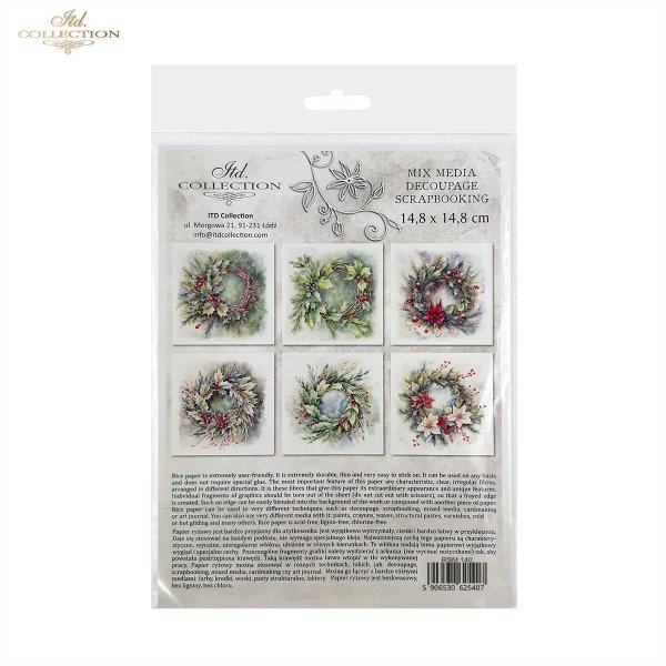 zimowe wianki*winter garlands*Wintergirlanden*guirnaldas de invierno