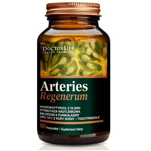Doctor Life Arteries Regenerum  K2 suplement diety 60 kapsułek (P1)