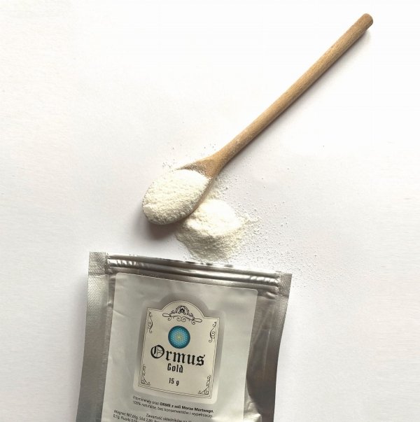 ORMUS ORME GOLD 50g Pierwiastki życia MOCNY proszek  ze złotem Au