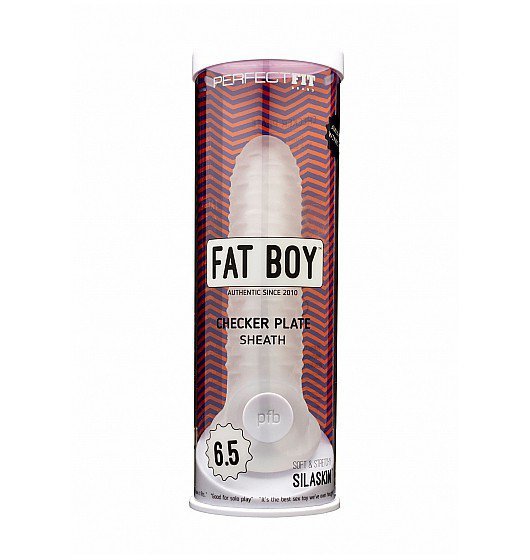 Perfect Fit Fat Boy Checker Box Sheath Clear 6,5&quot;