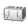 Toster na 4 kromki ProfiCook PC-TA 1194 antracyt