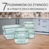 Szklane pojemniki do przechowywania żywności 7x Classbach C-FHD 4010 G