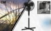 Wentylator stojący wiatrak podłogowy Clatronic VL 3603 S (Ø40cm, wys.125cm)