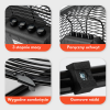 Wentylator podłogowy cyrkulator powietrza ProfiCare PC-VL 3066 WM Ø 45 cm (czarny)