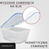 Pojemniki do przechowywania żywności 3x 1000 ml Classbach C-FHD 4006 K