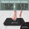 Kinetyczna waga łazienkowa, ekologiczna, bez baterii ProfiCare PC-PW 3112 (czarna)