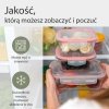 Szklane pojemniki do przechowywania żywności 9x Classbach C-FHD 4011 G