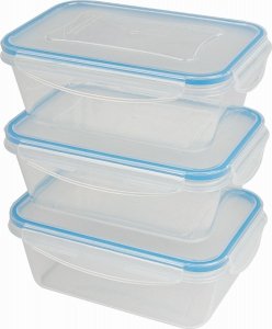 Pojemniki do przechowywania żywności 3x 1000 ml Classbach C-FHD 4006 K