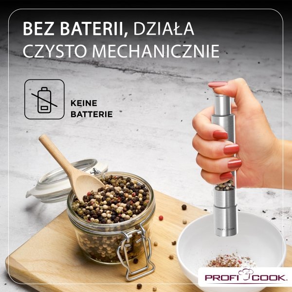 Zestaw młynków do przypraw ProfiCook PC-PSM 1160