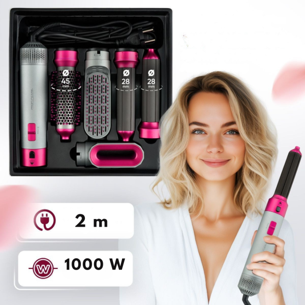 Urządzenie do stylizacji włosów ProfiCare PC-HAS 3132 (różowy)