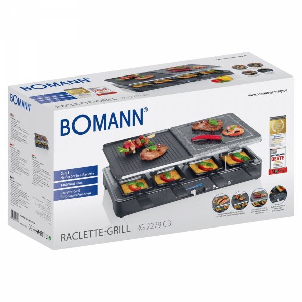 Grill elektryczny Raclette Bomann RG 2279 CB