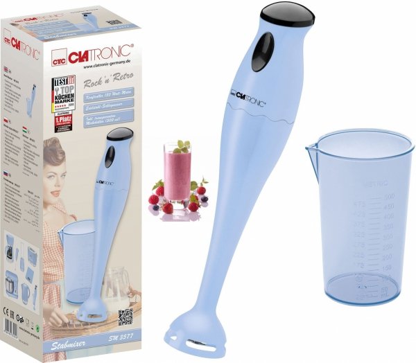 Blender ręczny Clatronic SM 3577 (niebieski)
