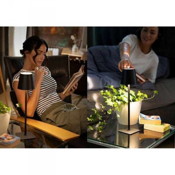 Lampka LED wbudowany akumulator kolory Classbach C-TL 4025 (czarny)