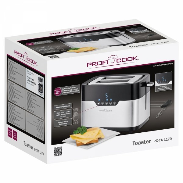 Toster opiekacz do kanapek na grzanki ProfiCook PC-TA 1170