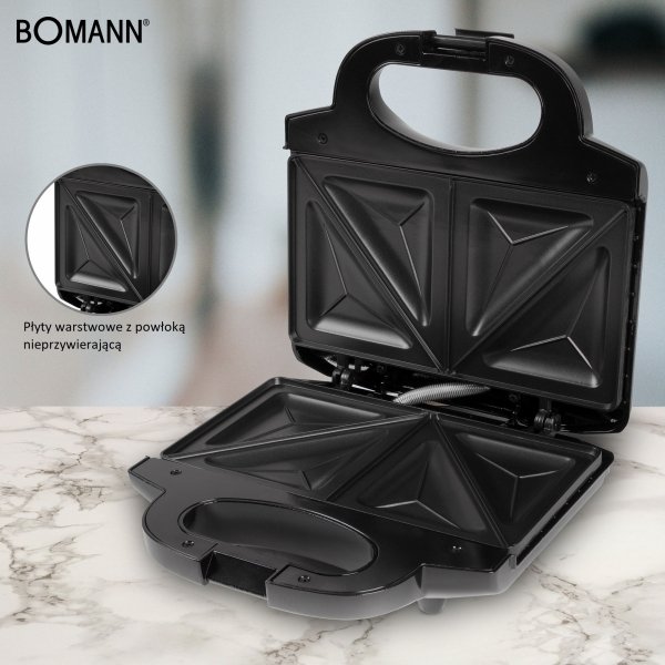 Toster, opiekacz do kanapek Bomann ST 1372 CB