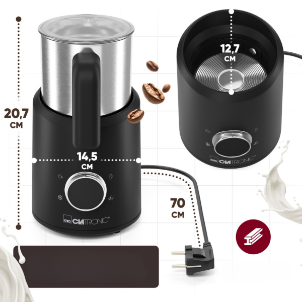 Spieniacz do mleka podgrzewacz Clatronic MS 3812