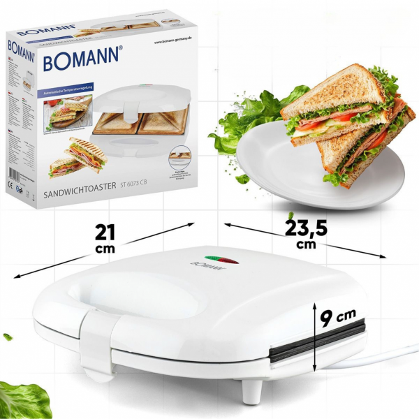 Toster, opiekacz do kanapek Bomann ST 6073 CB