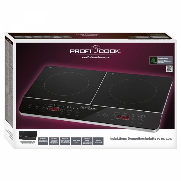 Płyta indukcyjna dwupalnikowa  ProfiCook PC-DKI 1067