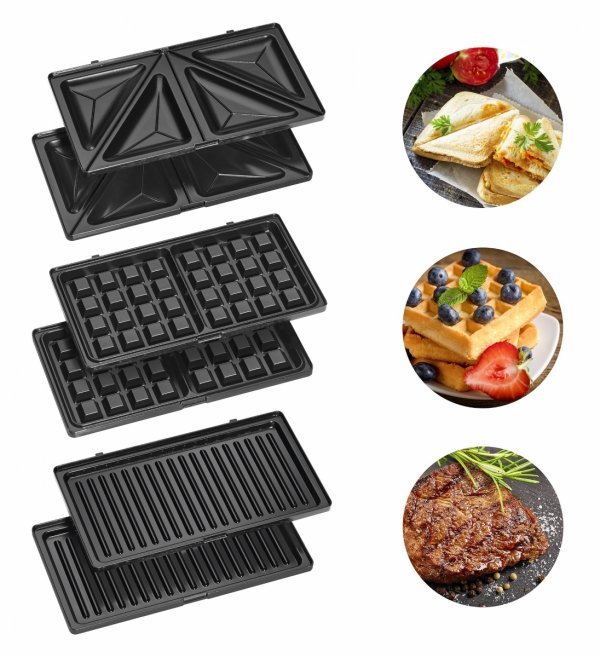 Opiekacz toster grill gofrownica 3w1 Clatronic ST/WA 3670