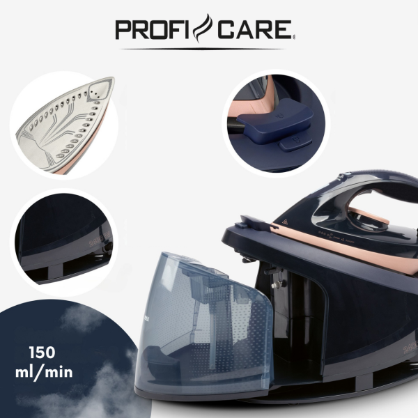 Żelazko ze stacją parową ProfiCare PC-DBS 3127