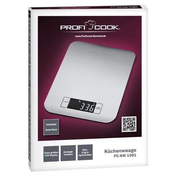 Elektroniczna waga kuchenna ProfiCook PC-KW 1061