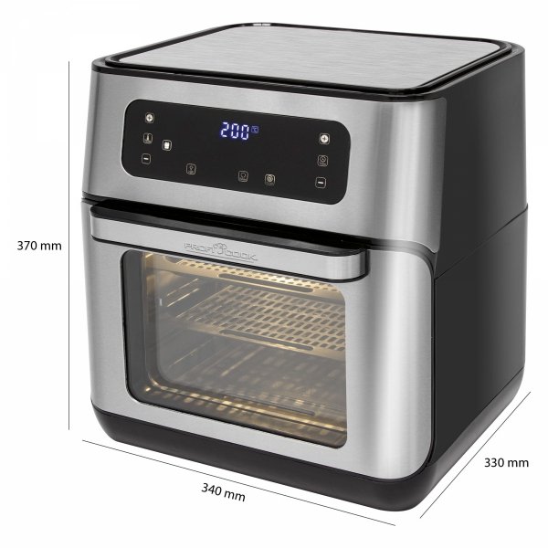 Beztłuszczowa frytkownica, minipiekarnik, grill elektryczny 3w1 ProfiCook PC-FR 1200 H