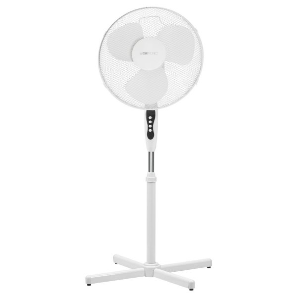 Wentylator stojący wiatrak podłogowy Clatronic VL 3603 S (Ø40cm, wys.125cm, biały)